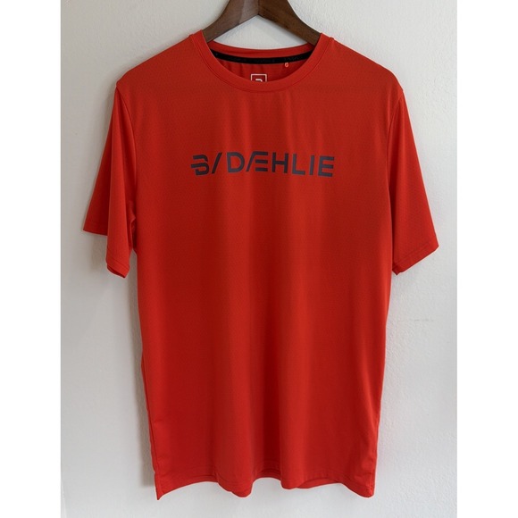 Bjorn Daehlie Other - Bjorn Daehlie Mens T-Shirt Focus Sport Orange Running Cross Country Size XL